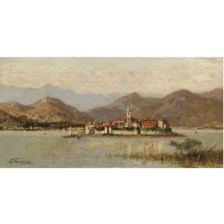 Achille Dovera - L\'Isola Dei Pescatori, Lago Maggiore