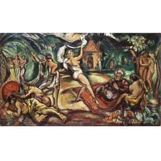Achille Emile Othon Friesz - La Danse Devant L\'Emir