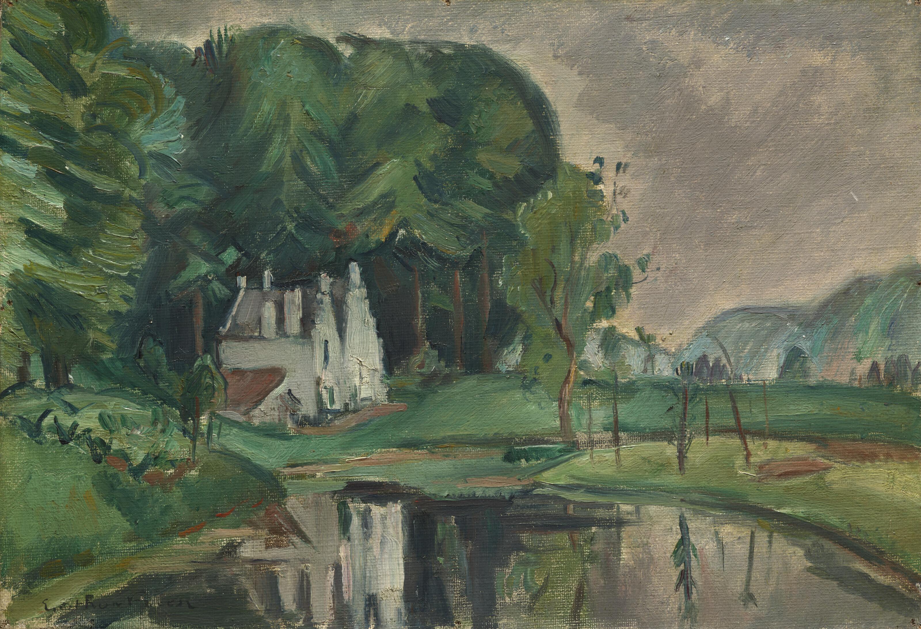 Achille-Émile Othon Friesz - La Maison Espagnole à Tervueren