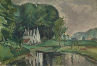 Achille-Émile Othon Friesz - La Maison Espagnole à Tervueren