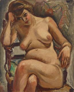 Achille-Émile-Othon Friesz - Nu (Sitzender Akt)