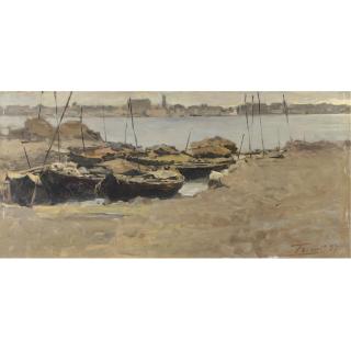 Achille Formis Befani - Marina A Chioggia