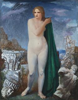 Achille Funi - La Venere latina (Nudo/Il nudo e le sculture)