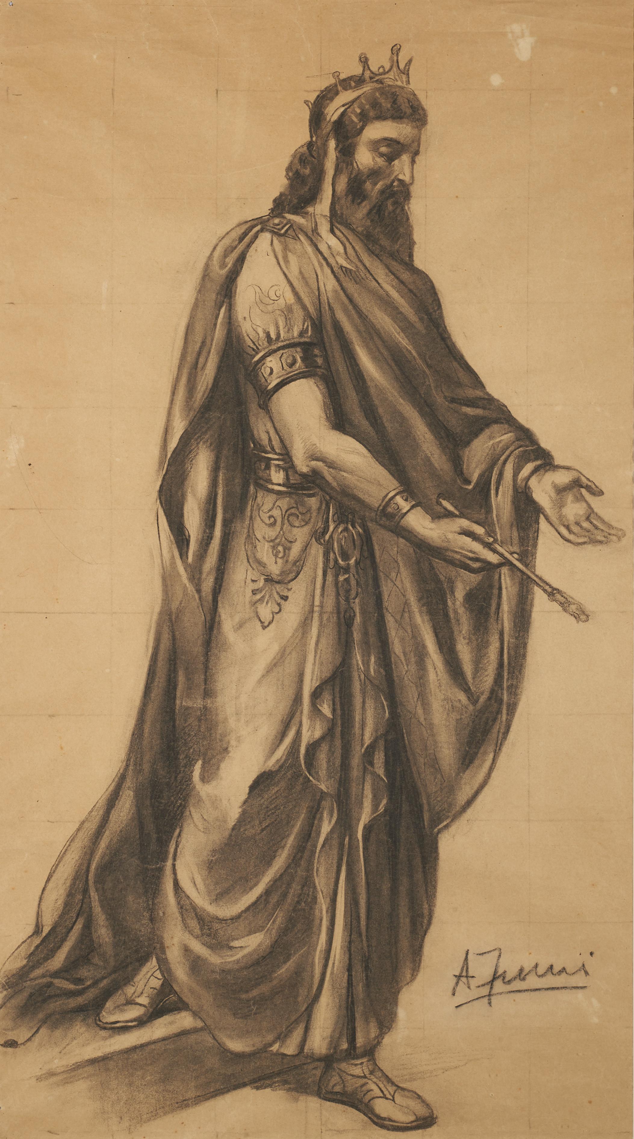 Achille Funi - Senza titolo