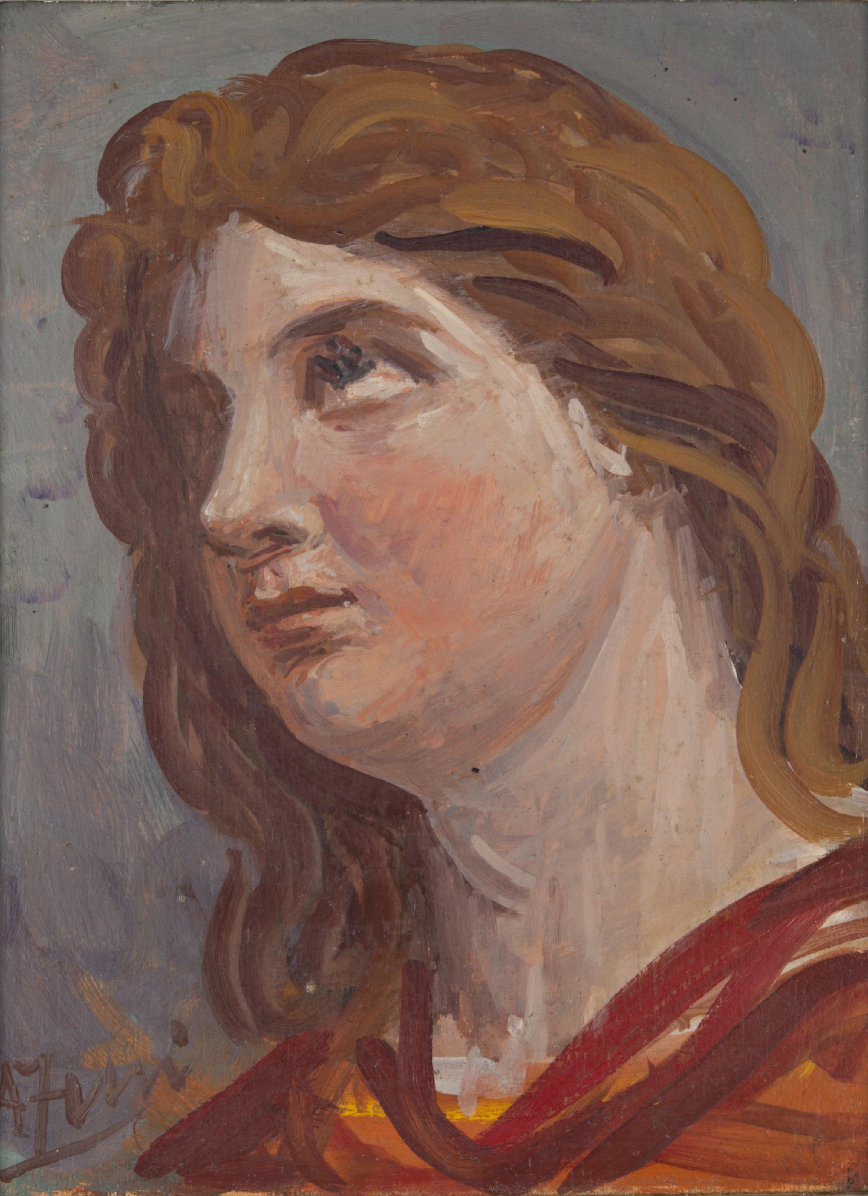 Achille Funi - Testa