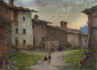 Achille Jemoli - Pace serale. D\'intorni di Roncobello