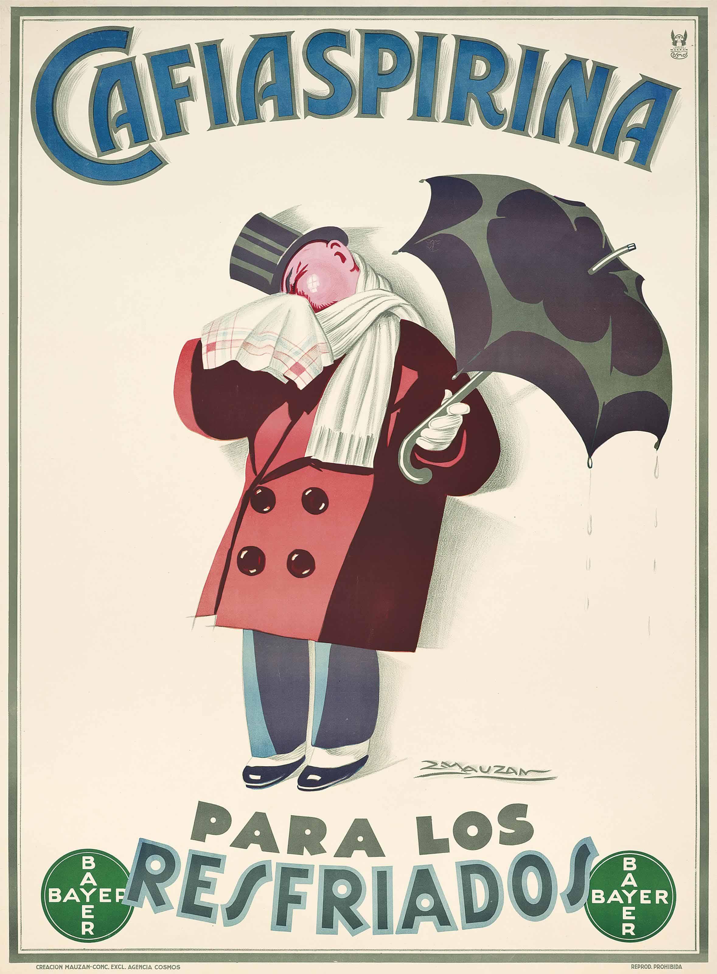 Achille L. Mauzan - Cafiaspirina, Para Los Resfriados