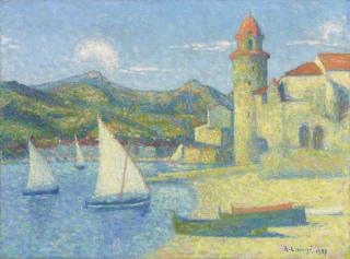 Achille Laugé - Collioure, le phare