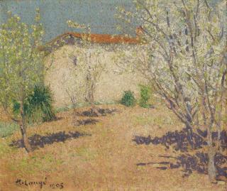 Achille Lauge - Fin De Matinée De Printemps À L\'Alouette