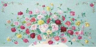 Achille Laugé - Vase de fleurs