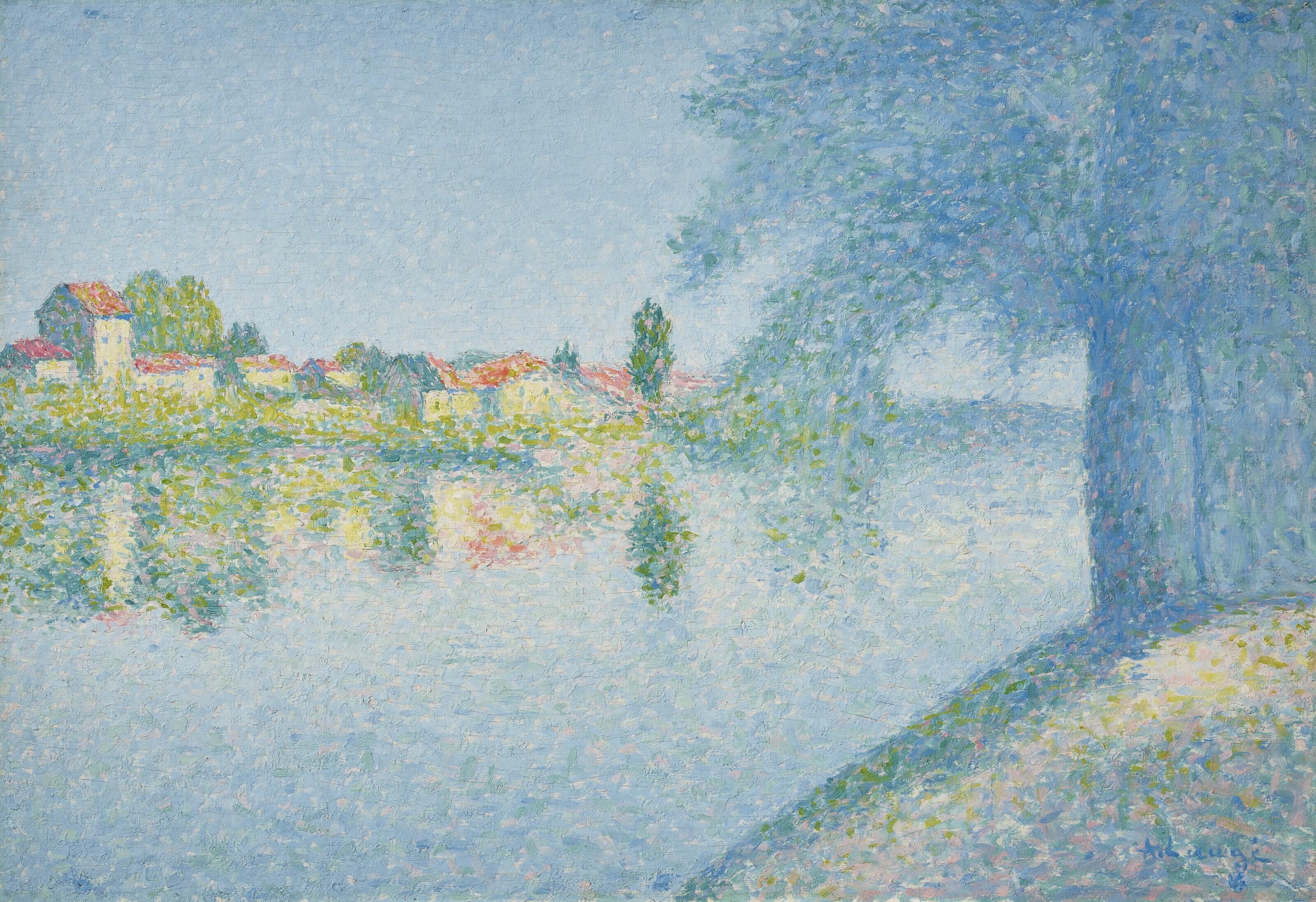 Achille Laugé - Vue des quais de la Garonne