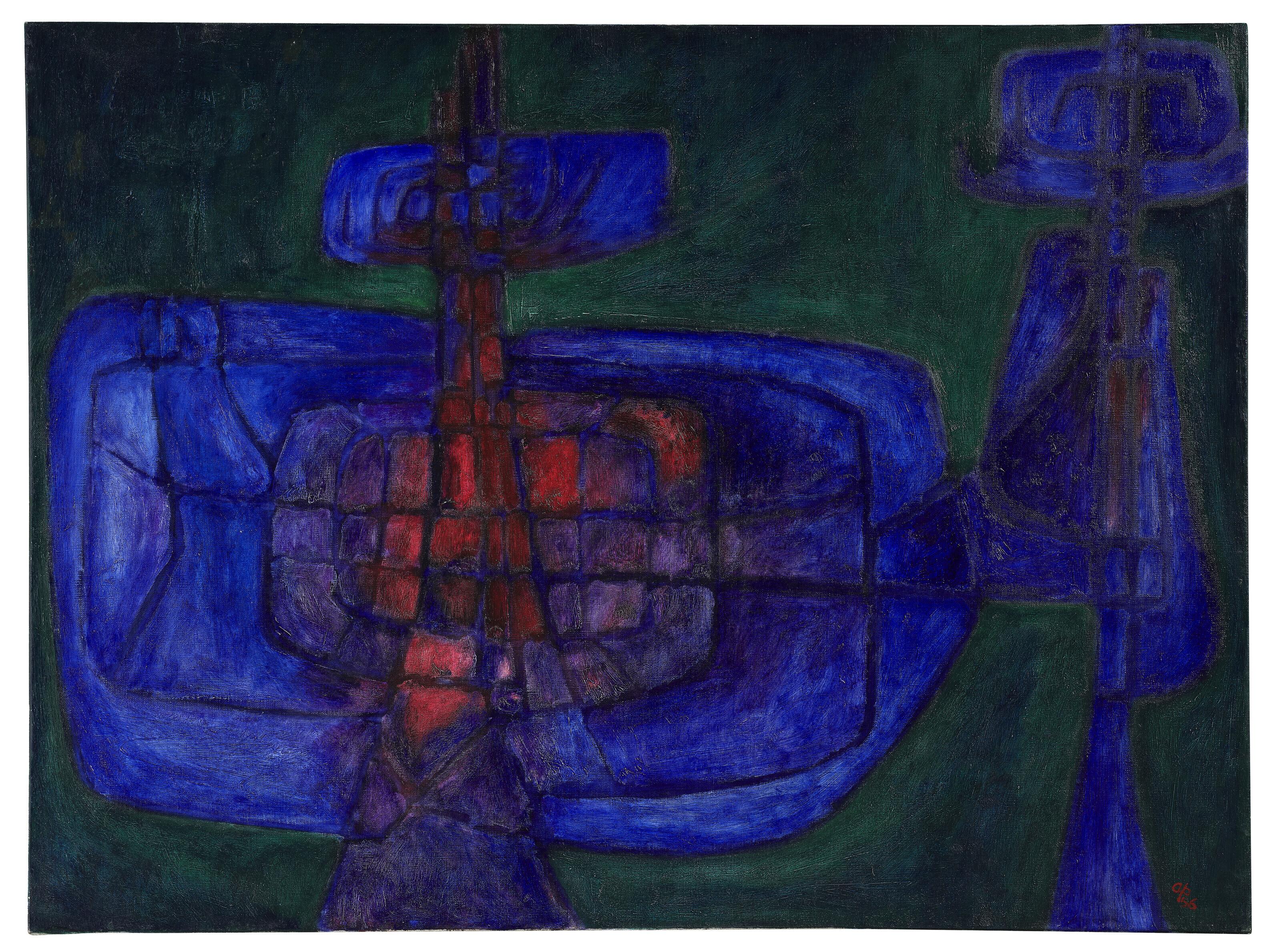 Achille Perilli - Con le prime luci