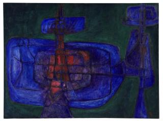 Achille Perilli - Con le prime luci