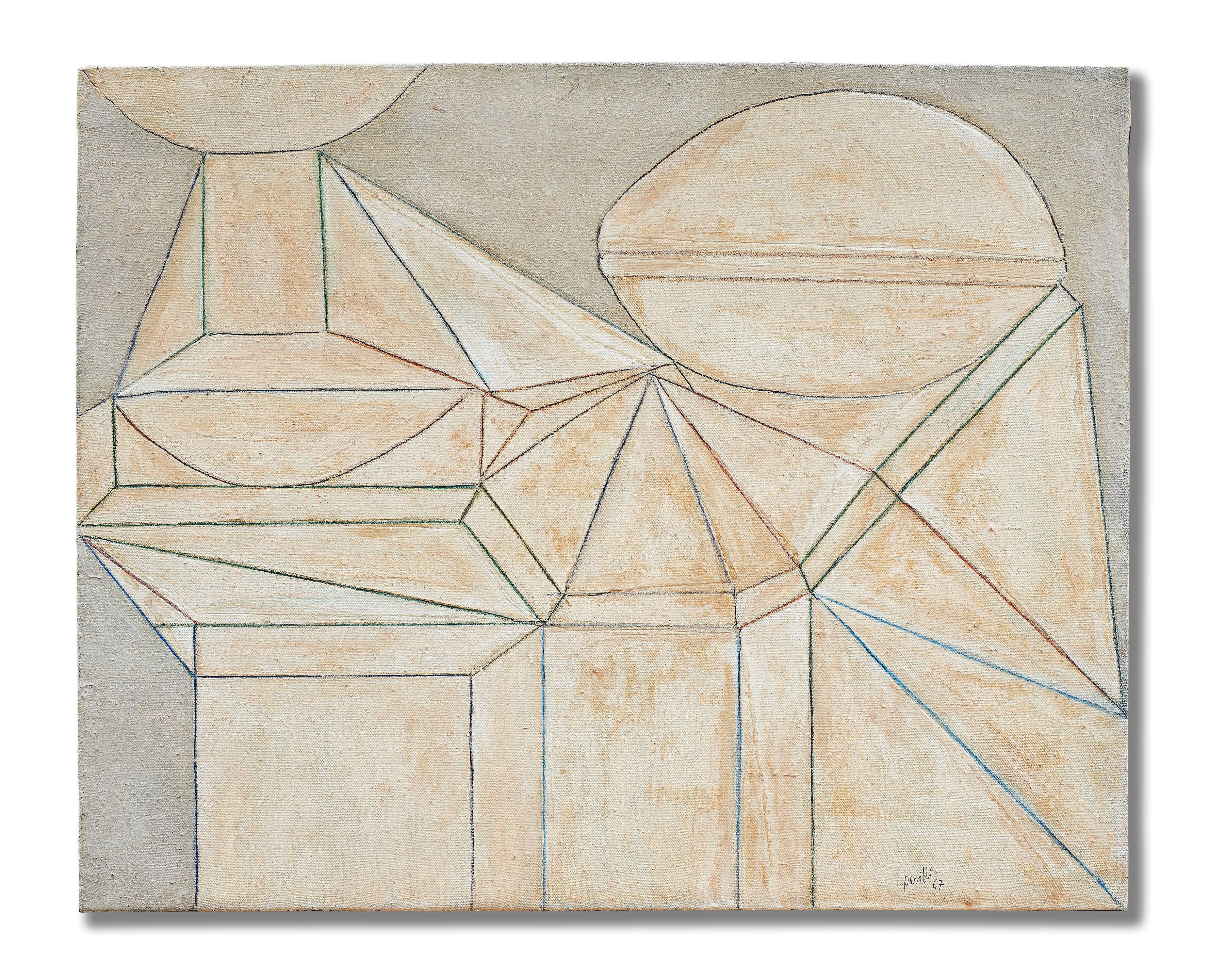 Achille Perilli - La casa del serpente