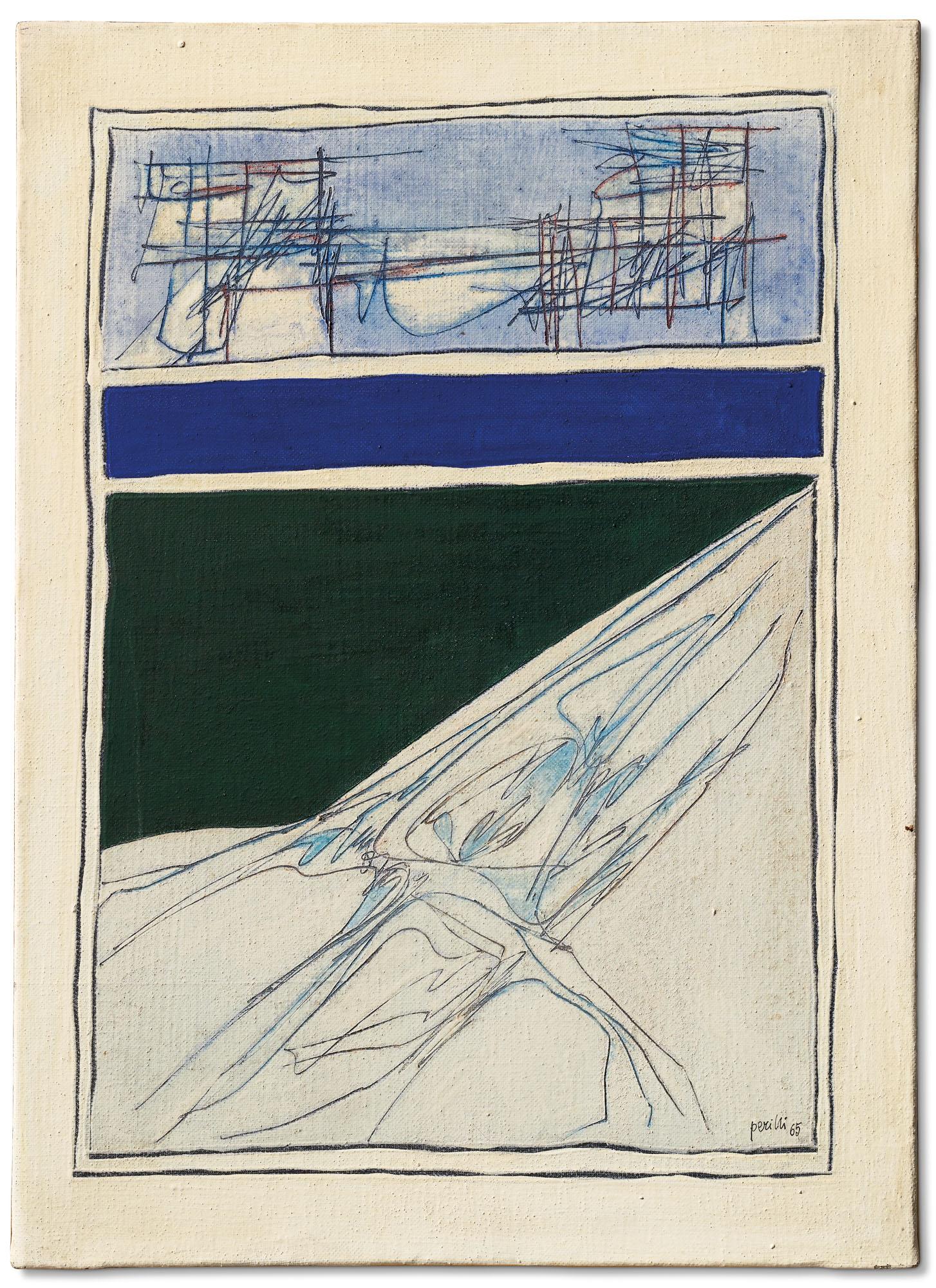 Achille Perilli - La mappa del tesoro