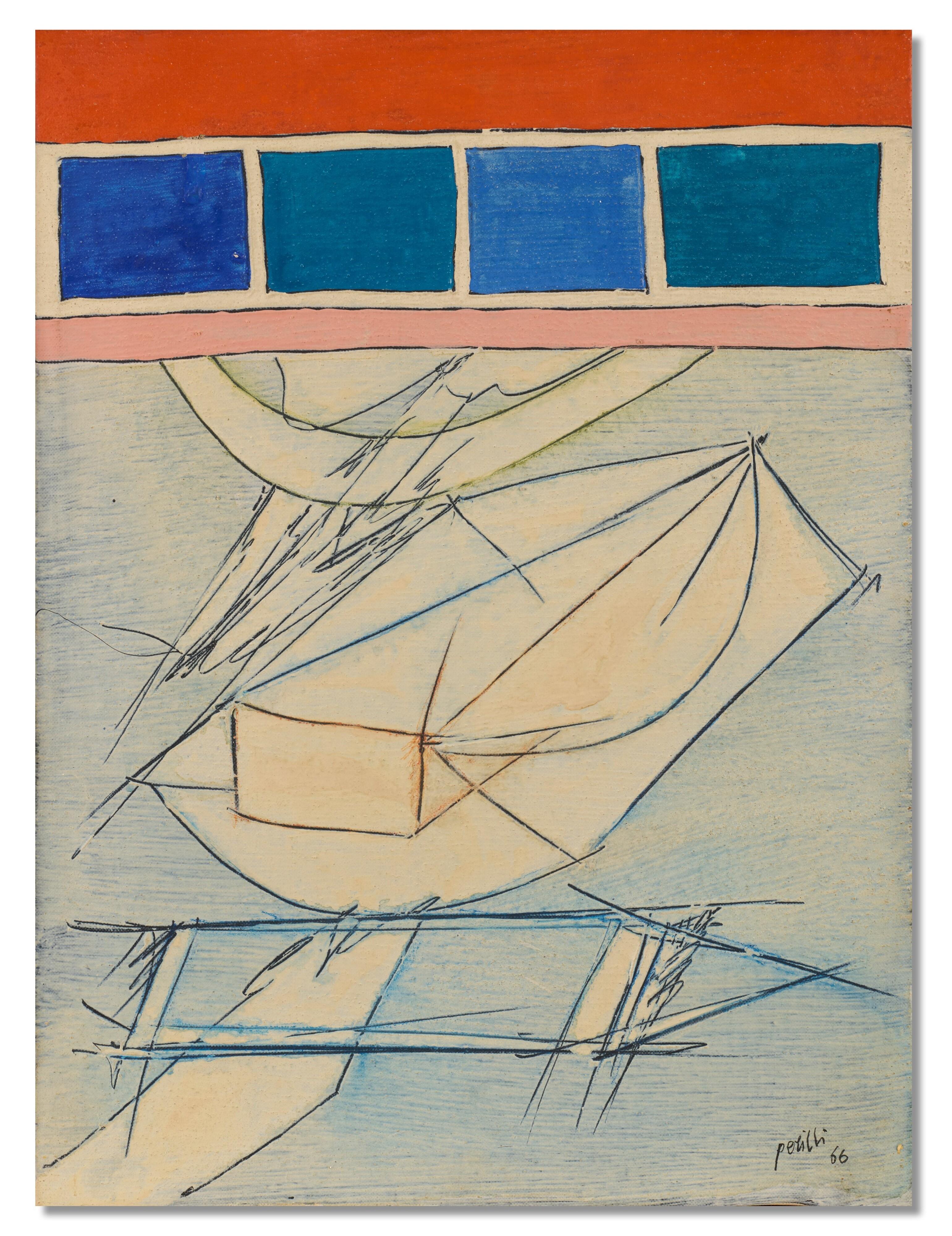 Achille Perilli - La prigione di cristallo