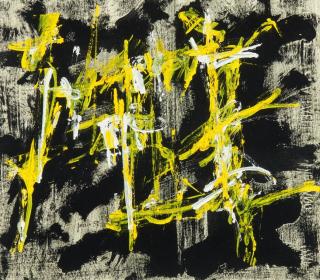 Achille Perilli - Ohne Titel.