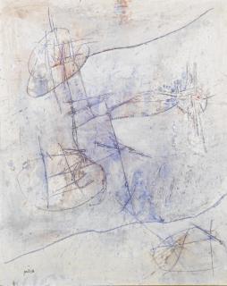 Achille Perilli - Una corda lunga kilometri