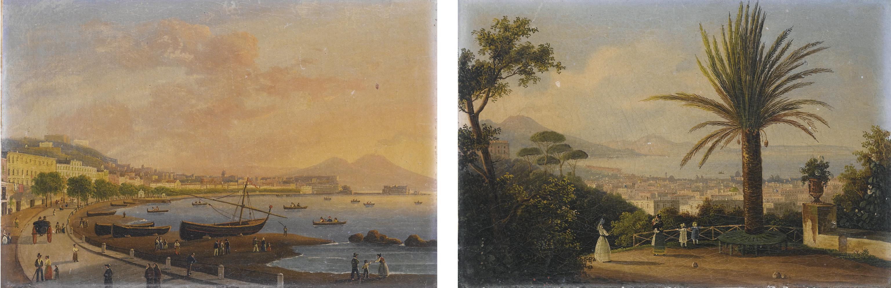 Achille Vianelli - Vedute di Napoli