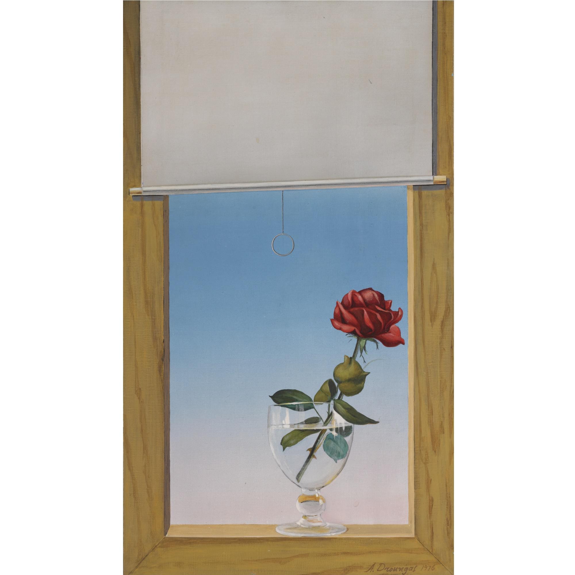 Achilleas Droungas - Greek rose In A Wine Glass