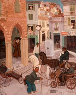 Acke Hallgren - Piazza Colombo, San Remo.