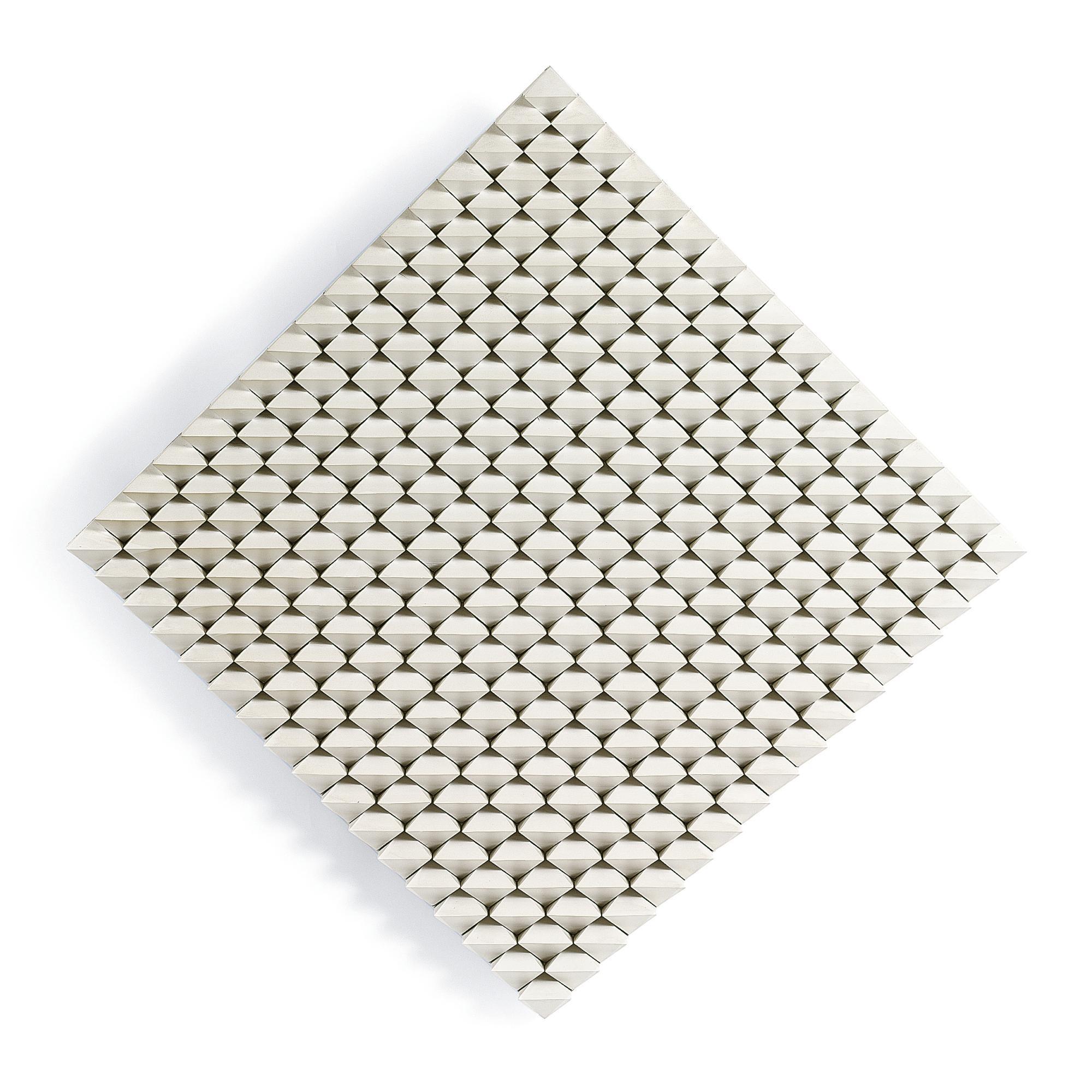 Ad Dekkers - Dutch Reliëf Met Afgeschuinde Blokjes - Relief With Bevelled Blocks