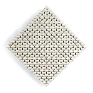 Ad Dekkers - Dutch Reliëf Met Afgeschuinde Blokjes - Relief With Bevelled Blocks