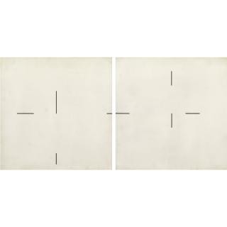 Ad Dekkers - Lijnrelief No Ii; Lijnrelief No Iii