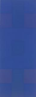Ad Reinhardt - Abstract Painting, Blue, 1953