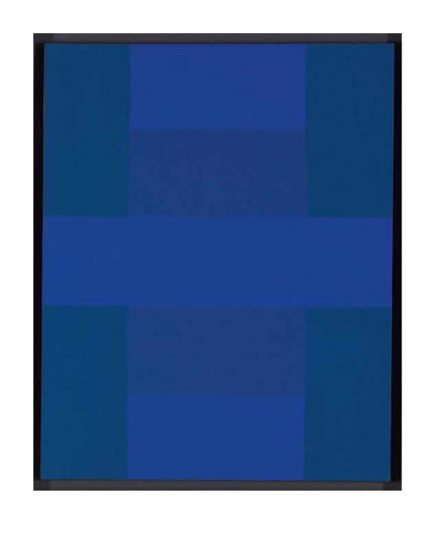 Ad Reinhardt - Abstract Painting, Blue, 1953