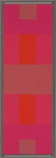 Ad Reinhardt - Abstract Painting, Red