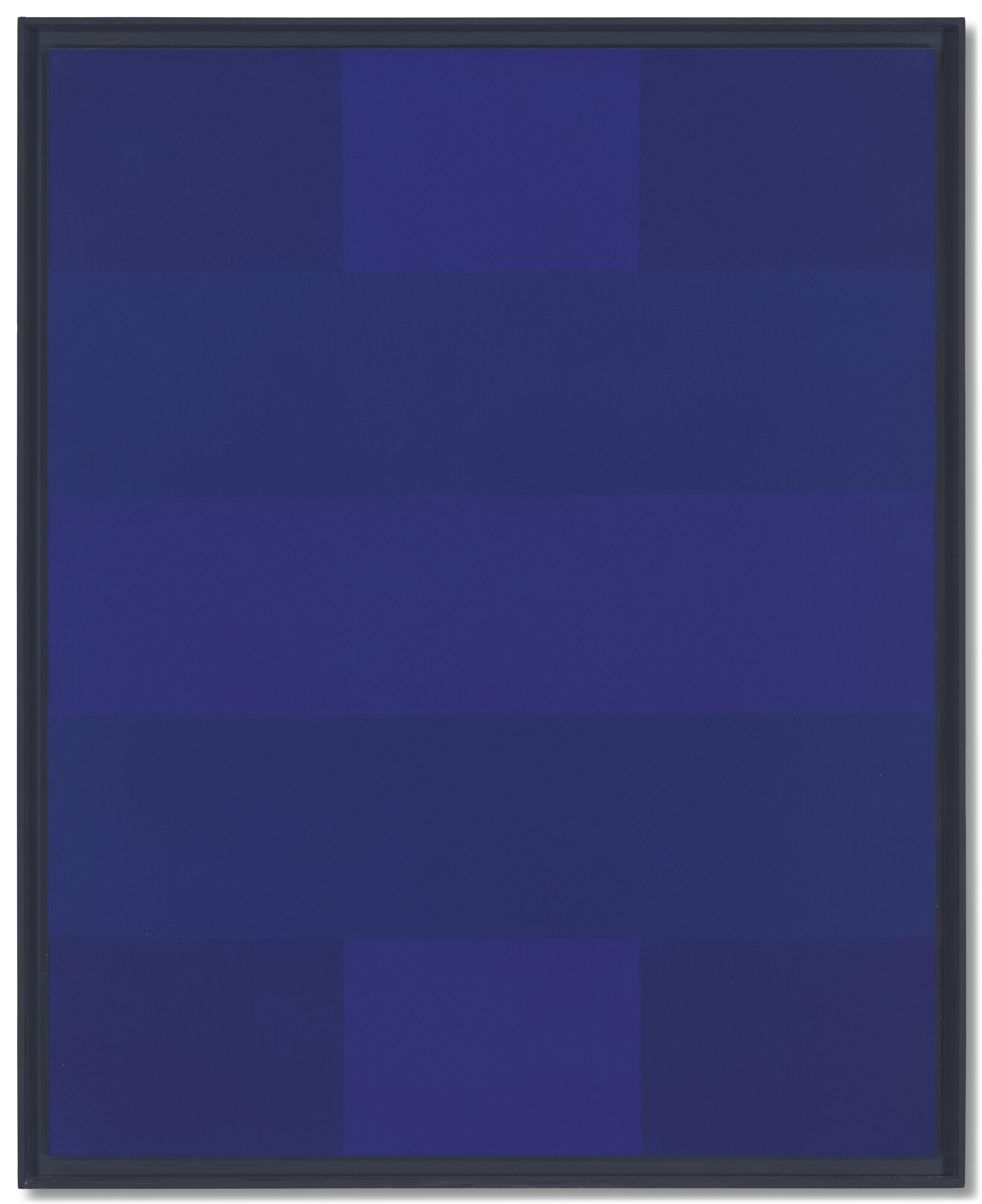 Ad Reinhardt - Blue Painting, 1951