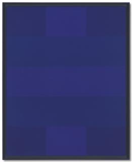 Ad Reinhardt - Blue Painting, 1951