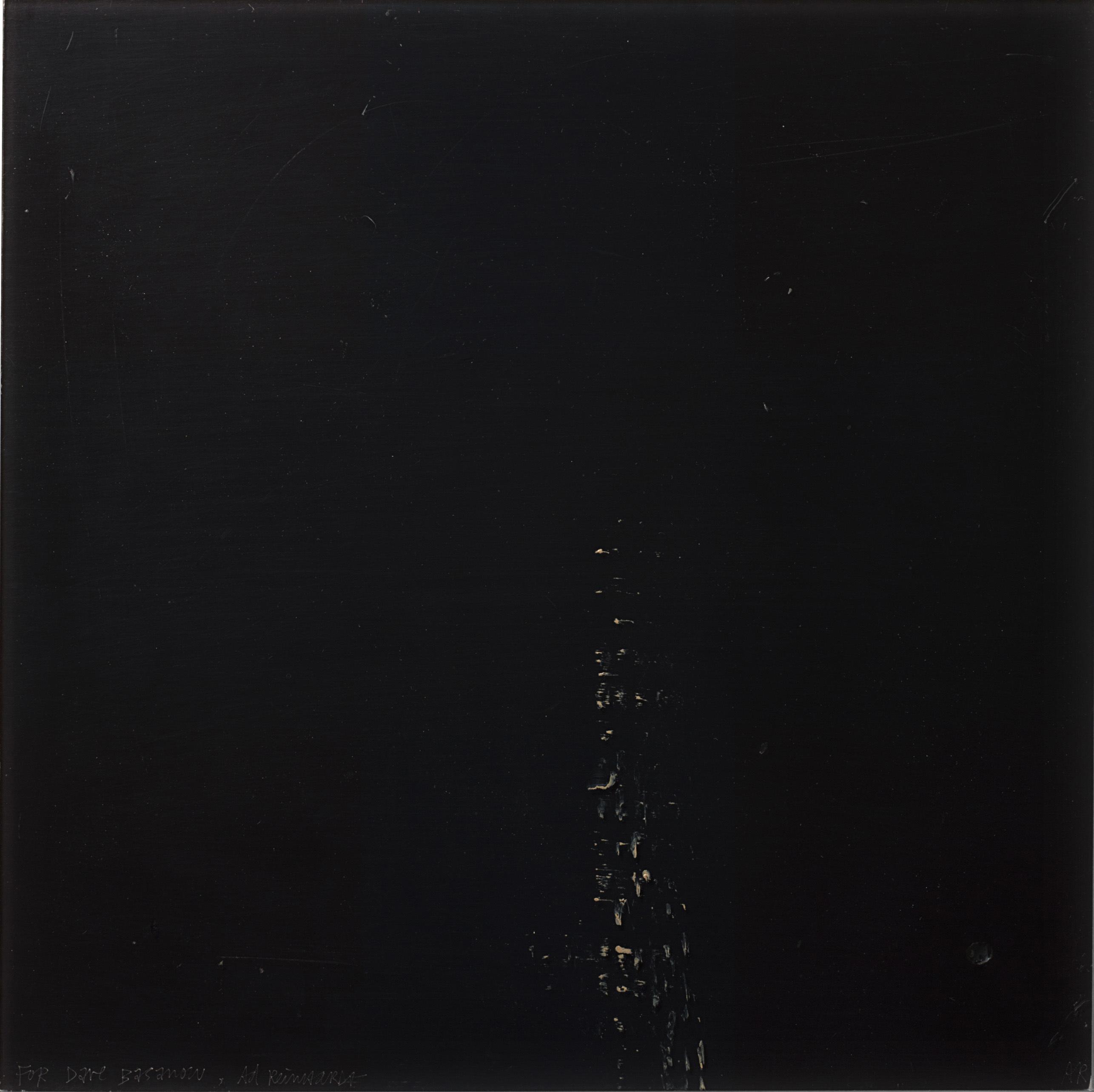 Ad Reinhardt - Untitled, from New York International Portfolio
