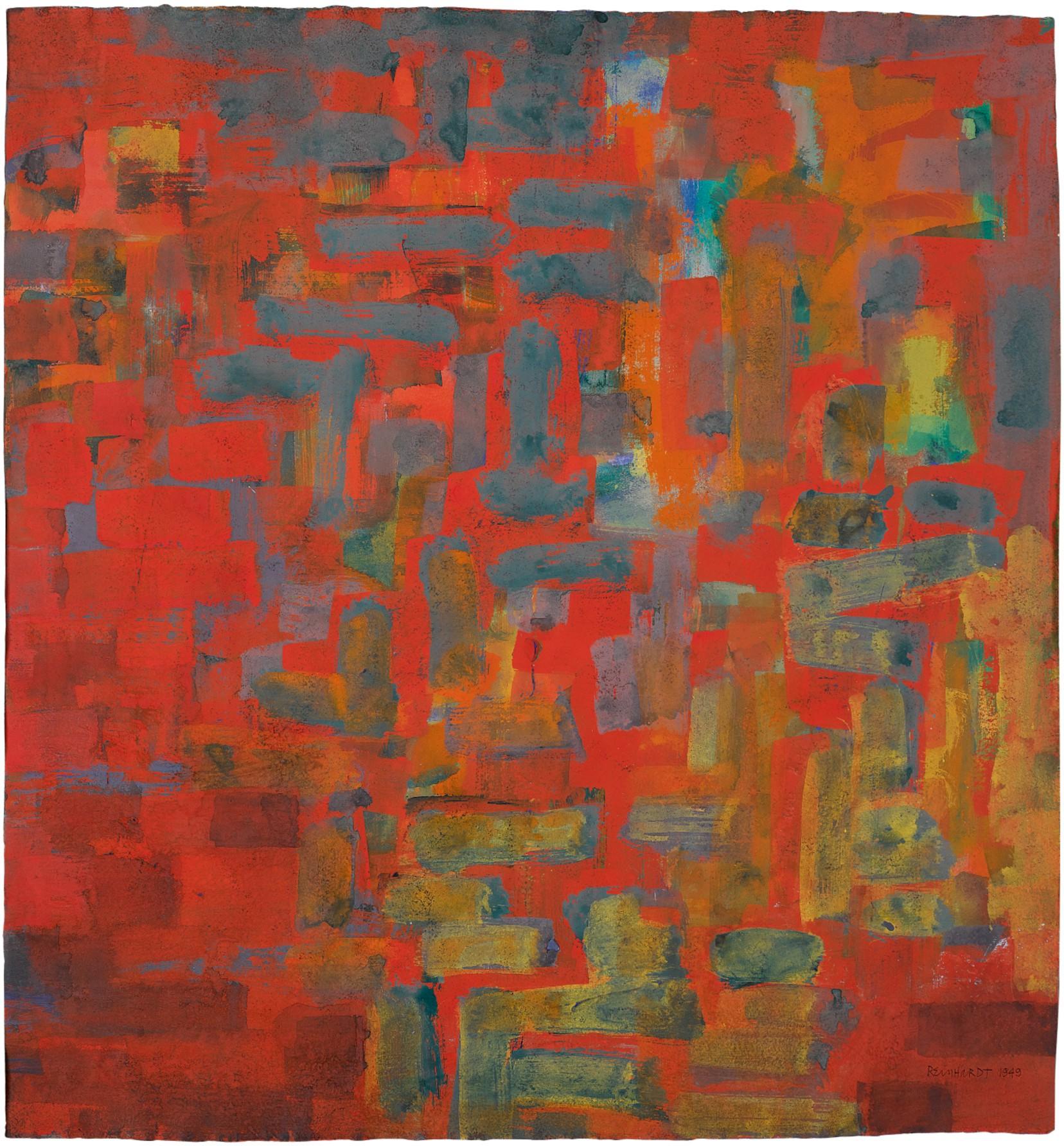 Ad Reinhardt - Untitled