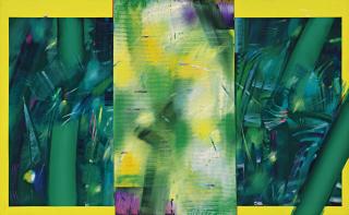 Ada Balcácer - Filtro de luz sobre paisaje