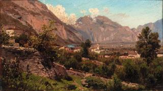 Adalbert Waagen - Near Trient, South Tyrol