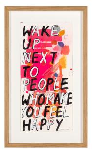 Adam Bridgland - Wake Up Next To People Who Make You Feel Happy; The Sea Was An Electric Blue