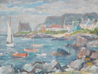 Adam Bruce Thomson OBE RSA PRSW HRSW - The Village, Iona