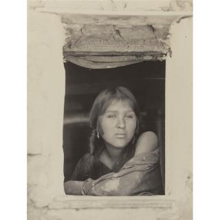 Adam Clark Vroman - Oraibi Woman At Window