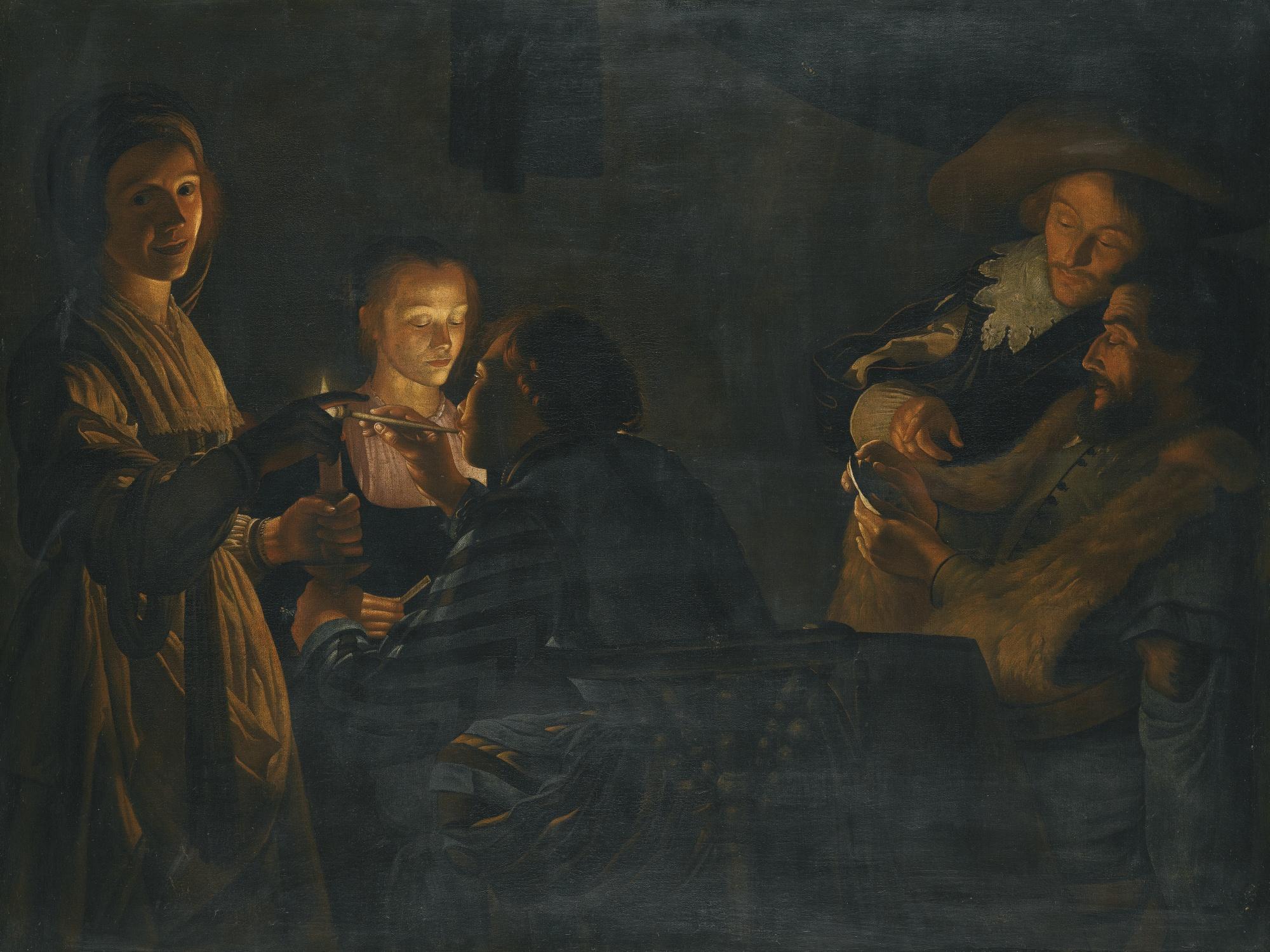 Adam de Coster - The Card Players