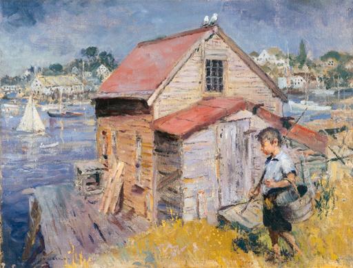 Adam Emory Albright - Booth Bay Harbor, Maine