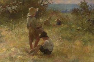 Adam Emory Albright - The Berry Pickers