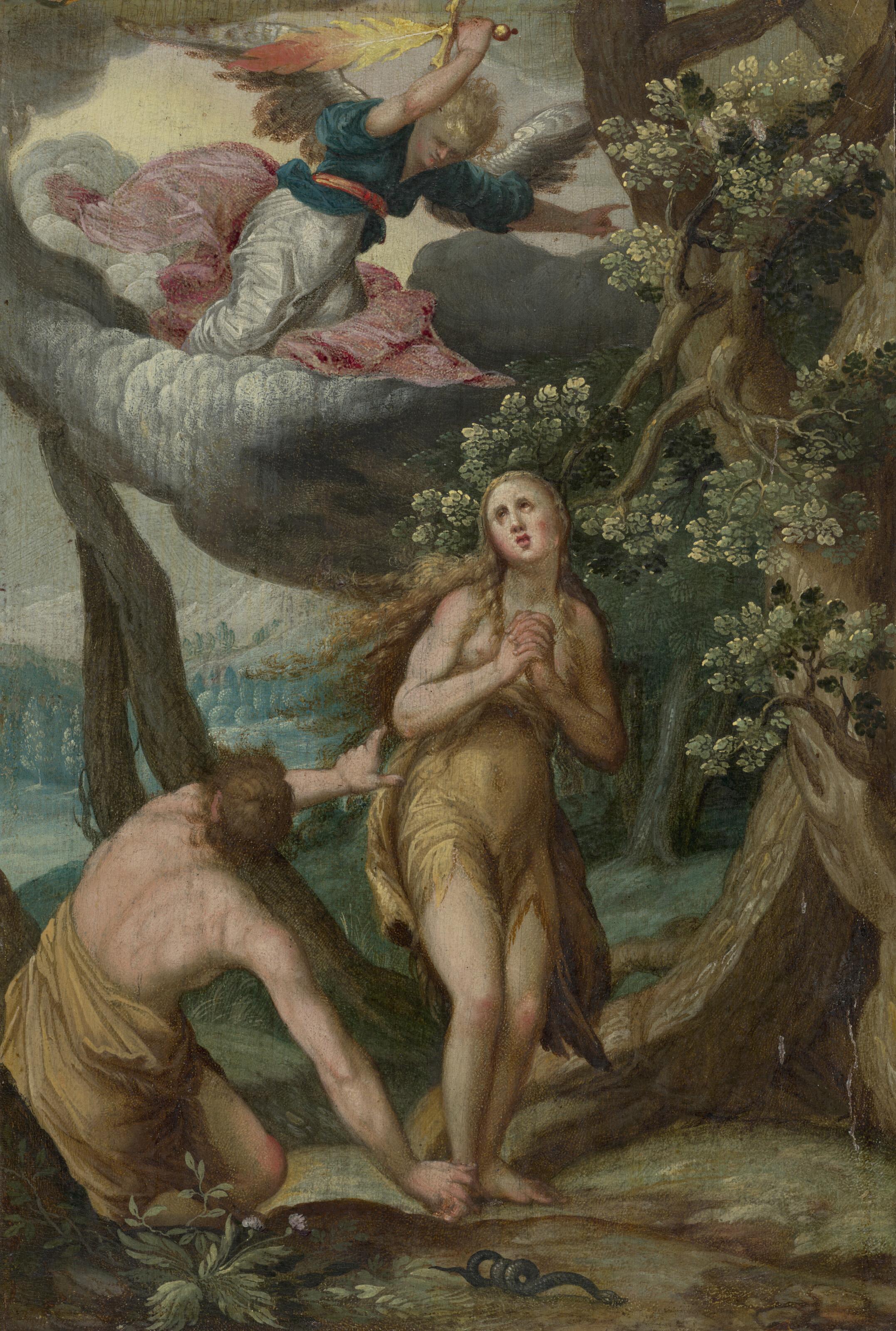 Adam et Ève chassés du Jardin d\'Éden