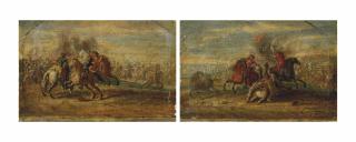 Adam Frans Van Der Meulen - Chocs de cavalerie