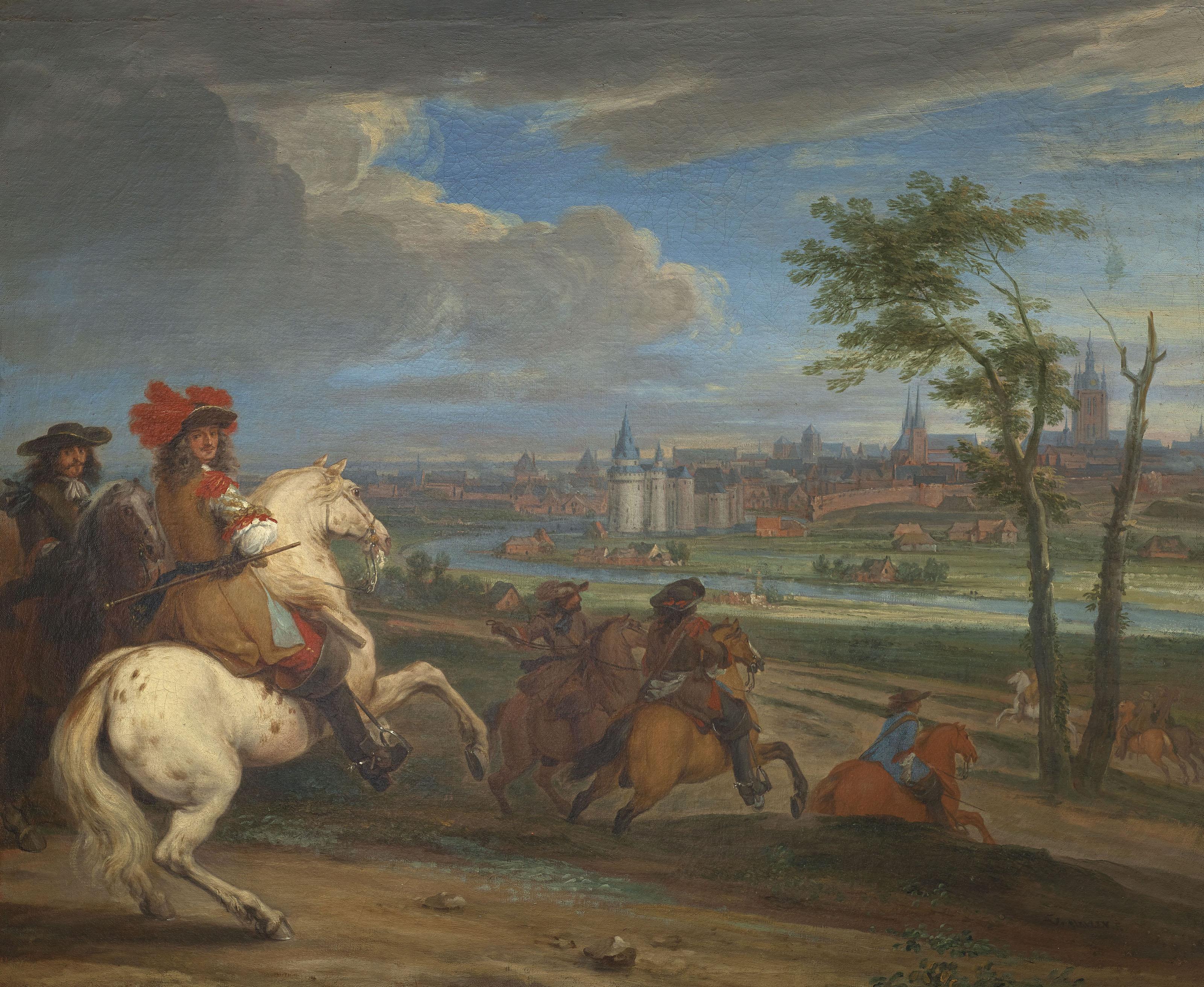 Adam Frans Van Der Meulen - Le siège de Courtrai