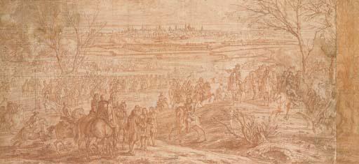 Adam Frans van der Meulen - Louis Xiv Au Siège de Valenciennes, Le 16 Mars 1677