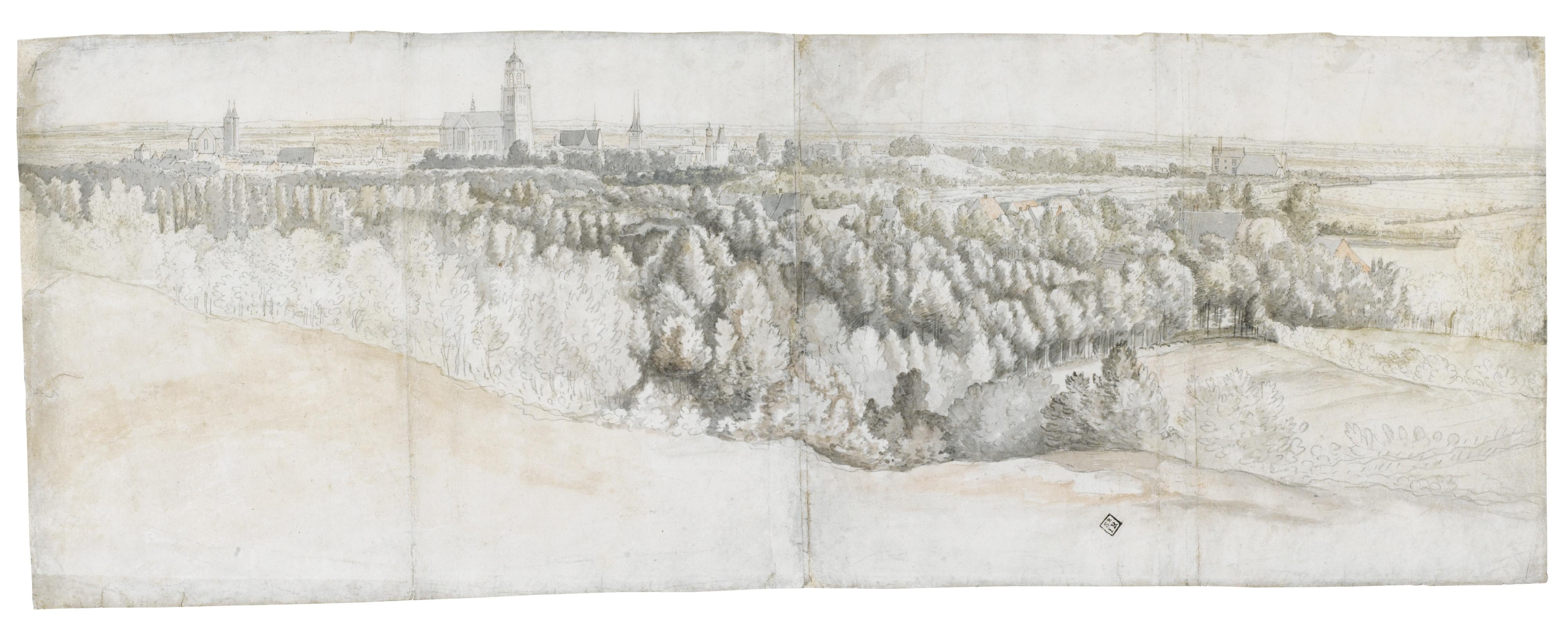 Adam Frans Van Der Meulen - Panoramic View Of Arnhem Seen From The North
