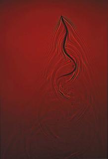 Adam Fuss - Untitled (Red snake in water)