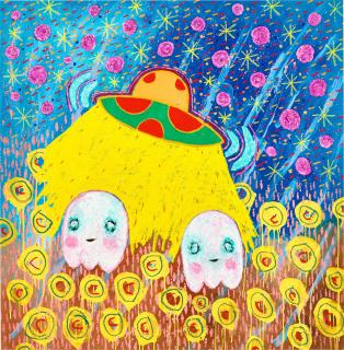 Adam Handler - Ghost Buddy Abduction in the Swirling Haze of Night